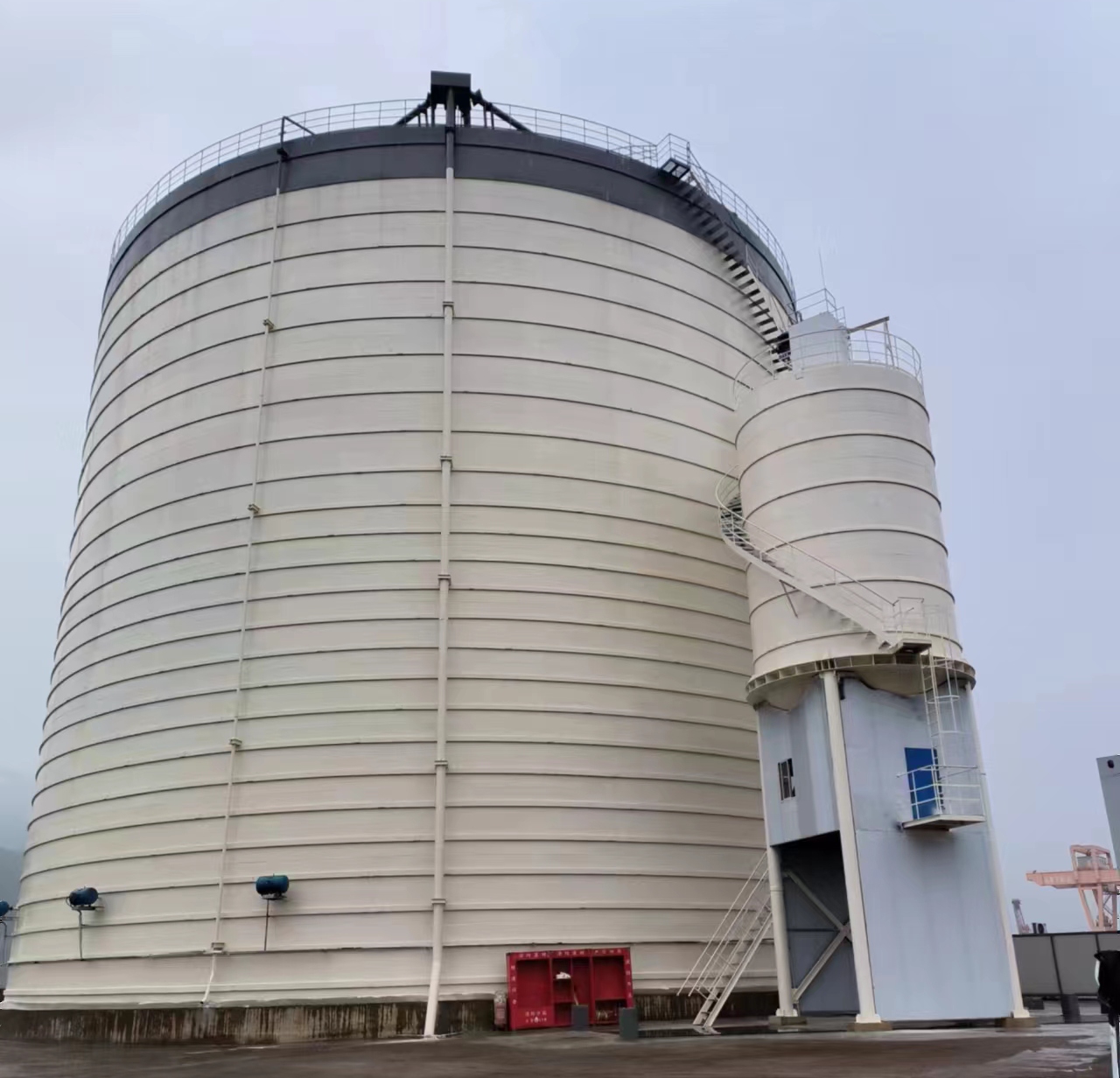 沅江10万吨水泥钢板库